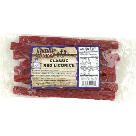 FAMILY CHOICE Licorice, Classic Red Flavor, 7 oz 1117